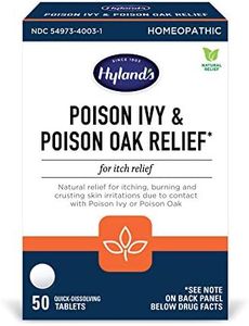 Hyland's Poison Ivy Poison Oak Relief Treatment Tablets, 50 Count