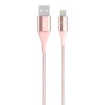 Belkin F8J207bt04-C00 MIXIT Duratek Kevlar Lightning to USB Cable, 4', Rose Gold