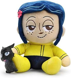 Kidrobot Coraline and The Cat Plush Phunny