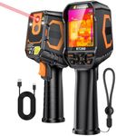 FOXWELL RT280 Thermal Imaging Camera, 320 X 240 2.8" LCD Screen Thermal Camera, TISR Resolution 240 x 180, 25Hz Handheld Infrared Cameras with Laser, PC Analysis, Photo & Video Recording, 32GB Storage