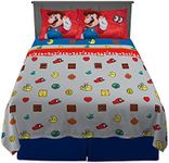 Franco Kids Bedding Soft Sheet Set, Full, Super Mario