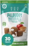 Presidio Pill Buddy Naturals - PB & Apple Recipe Pill Hiding Treats for Dogs - Make A Perfect Pill Concealing Pocket Or Pouch for Any Size Medication - 30 Servings