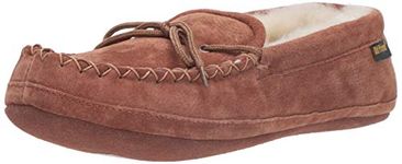 Old Friend Men's Soft Sole Loafer Slipper, Chestnut II