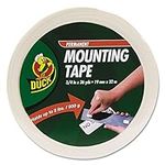 Duck Brand Permanent Foam Mounting Tape, Double-Sided, 0.75-Inch x 36 Yards, Single Roll, White (1289275)