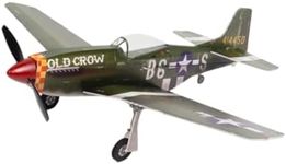 Goekhyrani P-51 Mustang RC Airplane, 2.4G RC Aircraft Model, Large Military Green, Remote Control, Powerful Motor, Easy to Control, Ages 16+