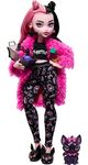 Monster High Doll, Draculaura Creepover Party Set with Pet Bat Count Fabulous, Sleepover Clothes and Accessories