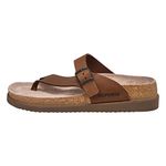 Mephisto Women's Helen Plus Thong Sandal (Dark Brown, Numeric_8)