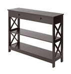 Convenience Concepts Oxford 1-Drawer Console Table, Espresso