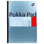 Pukka Pad, Refill Pad A4, 400 Page (Colours May Vary)