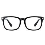 Cyxus Blue Light Blocking Glasses, Classic Clear Lens Anti Eyestrain Screen Eyeglasses Frame for Women and Men