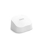 Amazon eero 6 mesh Wi-Fi extender| 500 Mbps Ethernet | Coverage up to 140 m2 | Connect 75+ devices | expands existing eero network | 1-Pack | 2021 release