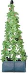 Muddy Hands Pea & Runner Bean Planter Vegetable Plant Growing Bag Outdoor Garden Grow Bag Pot Container Support Frame