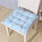 Office Computer Movable Cushions Square Futon Mat Pad Dining Chair Cushion Female Student Classroom Stool Cushion Simple Colorful Cotton Breathable Cushion Padded Cushions Soft Sofa Cushion