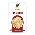 Notty Nuts -FOR A HEALTHY LIFE 100% Natural Pine Nuts 250gm | Without Shell | Chilgoza Giri | Chilgoja Seeds | Pine Seeds Jumbo Size | Pure Dry Fruits