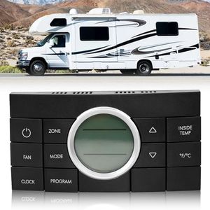 3314082.000 RV Thermostat Multi-Zone Comfort Control Center 2 Thermostat 10-Button for Dometic Air Conditoner Series 579,595,600,6308,520,6218xx，457915 and More Black CCC2 (Black)