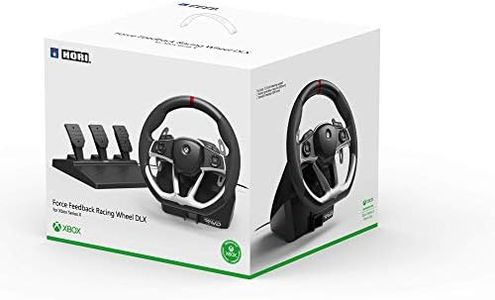 HORI Force Feedback Racing Wheel DLX Designed for Xbox Series X|S - Officially Licensed by Microsoft