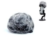 PhantAccy Pop Filter/Windscreen for Blue Yeti and Yeti Pro Microphones, Furry Mic Cover for Wind and Ambient Noise Reduction