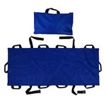 Simlug Oxford Cloth Stretcher, Portable Stretcher Emergency Transport Folding Oxford Stretcher