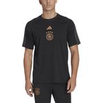 adidas Men's Soccer Germany Cotton Tee - Support The Team in Style, Black, Medium