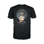 Funko Pop! & Tee: Avatar - Element Bending - (L) - Avatar: the Last Airbender - T-Shirt - Clothes With Collectable Vinyl Figure - Gift Idea - Toys and Short Sleeve Top for Adults Unisex Men and Women