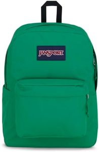 JanSport Superbreak Plus - Zaino da lavoro, da viaggio o per computer portatile, con tasca per bottiglia d'acqua, Jelly Kelly, Taglia unica, Zaino Superbreak – Zaino durevole e leggero di alta qualità