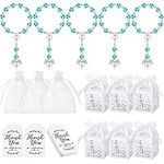 Mtlee 100 Pieces Baptism Rosary Fav