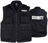 BACKBONE Security Vest Uniform - Black -Size 2XL