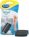 Scholl Velvet Smooth Diamond Pedi Refill Regular Coarse 2Pk