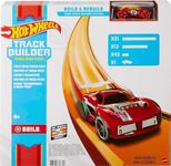 Hot Wheels Toy Car Mega Track Set Pack, 87 Component Building Parts for 40-ft of Track & 1:64 Scale Vehicle
