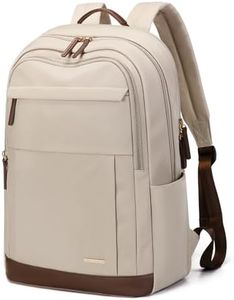GOLF QUALITY Mochila Pequeña Mujer Mochilas Universidad Escolares, Bolso Mochila Portatil 15 Pulgadas Casual Backpack con Compartimento,Mochila Resistente al Desgaste Trabajo,Albaricoque