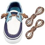 Endoto Leather Shoelaces Boat Shoe 