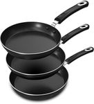 KICHLY Nonstick Frying Pan Set, 3 P