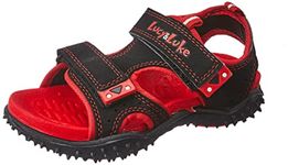 Liberty Footfun (from Unisex Black Fashion Sandals - 9 Kids UK/India (27 EU) (8074022100270)