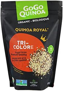 GoGo Quinoa Organic Tricolor Grain Royal Non GMO Vegan Quinoa 500g