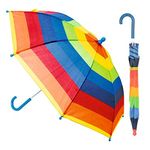 PETERKIN | Rainbow Umbrella | A rainbow striped children's fabric umbrella | Outdoor Toys | Ages 3+