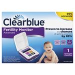 Clearblue Advanced Fertility Monitor, Touch Screen Monitor, 1 Count