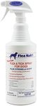 Farnam Flea Halt! Water-Based Flea & Tick Spray for Dogs Plus Citronella Scent, 40 fl oz