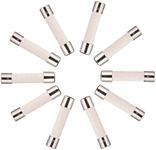 BOJACK Microwave Fuse 20AL250V 6x30mm 20A 250V Slow-Blow Ceramic Fuses 20 amp 250 Volt 0.24 x 1.18 Inch Ceramic Tube Time-delay Fuses(Pack of 20 Pcs)