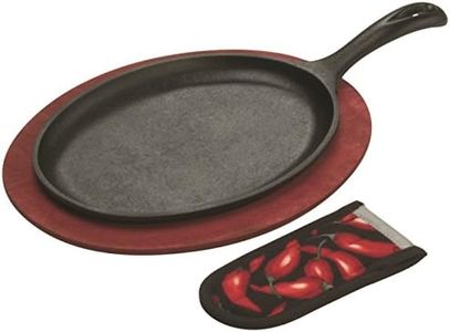 Lodge LFSR3 Fajita Set, Black