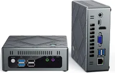 CK10 Mini Computer, Intel I5-11320H (Up to 4.5 GHz), Mini Desktop Computer Windows 11 Pro,4C/8T,16GB Dual-Channel DDR4, 512GB M.2 SATA SSD (Up to 2TB), 4K UHD,Triple Display Output, WiFi 2.4G+5G,BT4.2