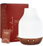 Essential Oil Diffuser Lamp, White 