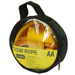 AA 3.5T 4 m Heavy - Duty Tow Rope AA6202 - Yellow Strap-Style Towing Belt for Car Breakdowns Other Vehicles up to 3.5 Tonnes