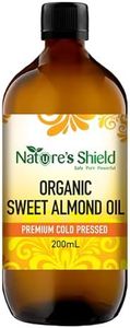 Nature's Shield Organic Sweet Almond Oil 200 ml