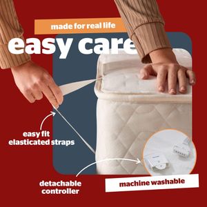 Silentnight Electric Blanket Single – Heated Bed Cover