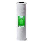 iSpring FC25B NSF Certified High Capacity Big Blue Whole House Water Filter CTO Carbon Block, 4.5" x 20"