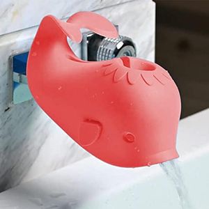 Faucet Cover Bathtub Baby Tub - Bath Spout Cover Baby Bathtub, Faucet Cover Baby Bathtub Silicone Whale for Kids, Toddlers (ALIBEBE)