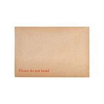 K-ONE Hard Board Backed Envelopes Do Not Bend A5 C5 Manilla 229mm x 162mm Self Peel and Seal for Office Home and Ecommerce (Pack of 125)