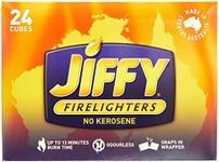 Jiffy Firelighter 24 Cubes, White