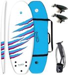 Own The Wave New Zealand ‘Clawstrike’ 4’3ft Soft Top Surfboard for Kids Beginner Lightweight Hybrid Foam Surf Board with Carry Bag Made from Recycled Plastics