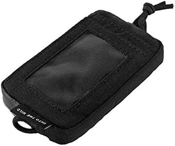 OneTigris Cartera para Pasaporte Billeteras de Nylon con Ranuras para Tarjetas (Negro)
